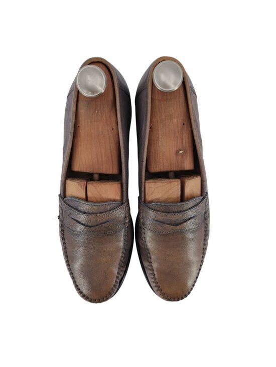 Johnston and Murphy Mens 11M Leather Moccasin Penny Loafers Dress Casual Shoes main image 8